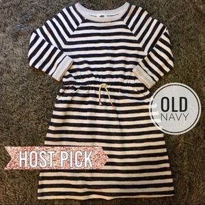 🆕 Old Navy Girl’s Nautical Striped Dress